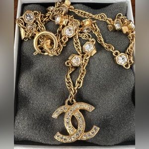 Vintage Chanel necklace.